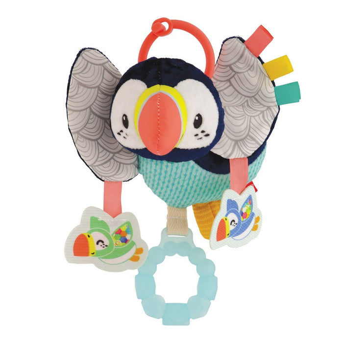 Infantino Go Gaga! Jittery Puffin Baby Toy