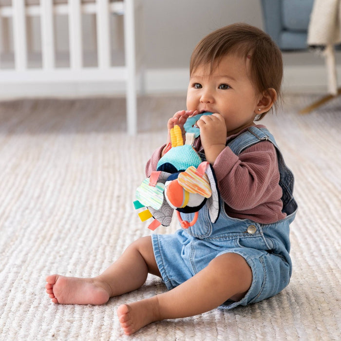 Infantino Go Gaga! Jittery Puffin Baby Toy