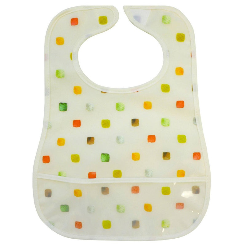 Neat Solutions Toddler Bib Set Peva/Knit Terry - Neutral Safari - 3pk