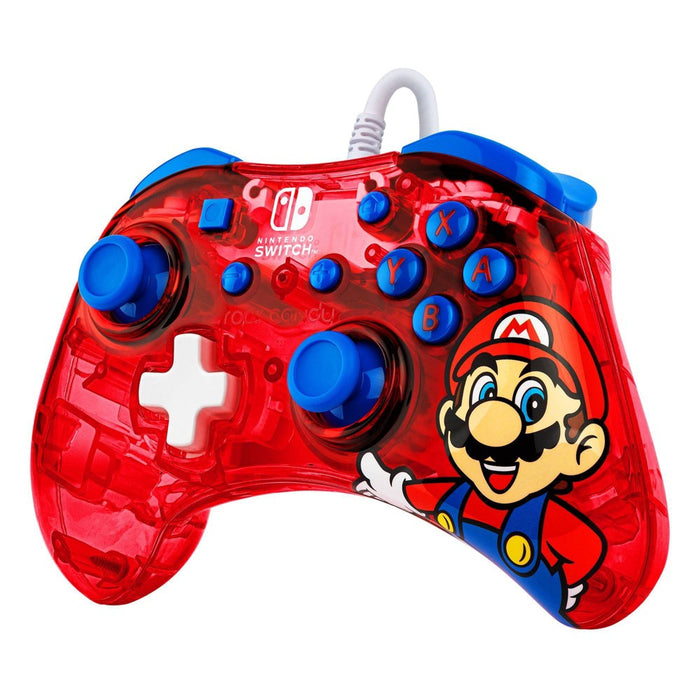 Rock Candy Wired Gaming Controller for Nintendo Switch - Super Mario
