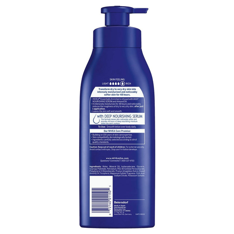 NIVEA Essentially Enriched Lotion - 16.9 fl oz/1ct
