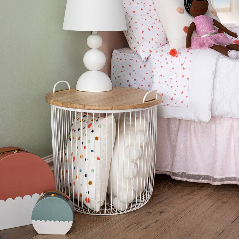 Wire Storage Table White - Pillowfort™