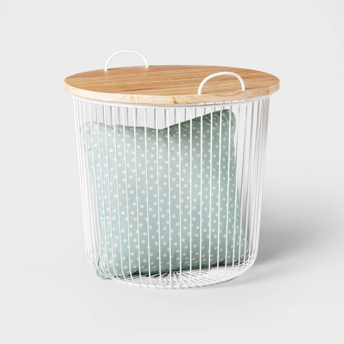 Wire Storage Table White - Pillowfort™
