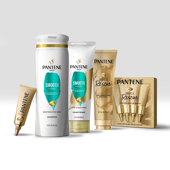 Pantene Smooth & Sleek Conditioner - 10.4 fl oz