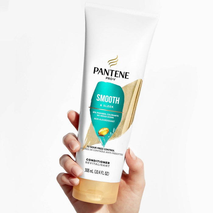 Pantene Smooth & Sleek Conditioner - 10.4 fl oz