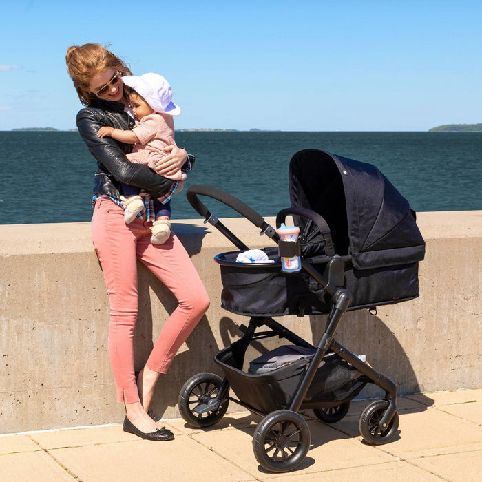 Evenflo Pivot Modular Travel System with Stroller & SafeMax Infant Car Seat - Casual Gray (LOCAL PICKUP ONLY)