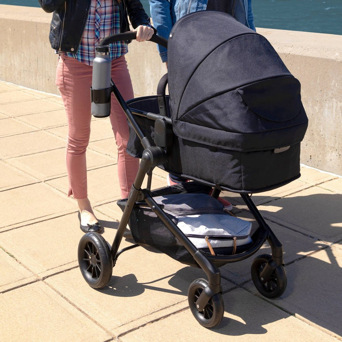Evenflo Pivot Modular Travel System with Stroller & SafeMax Infant Car Seat - Casual Gray (LOCAL PICKUP ONLY)