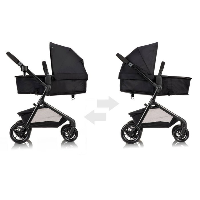 Evenflo Pivot Modular Travel System with Stroller & SafeMax Infant Car Seat - Casual Gray (LOCAL PICKUP ONLY)