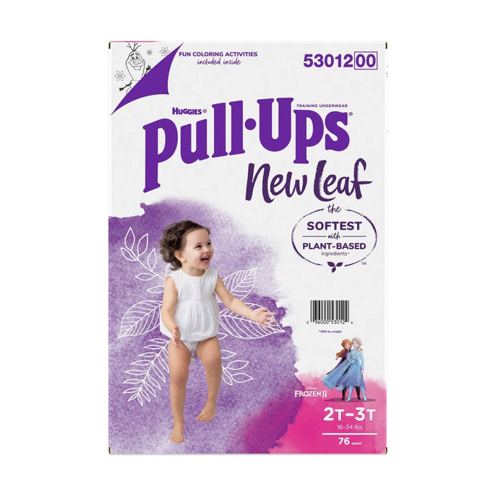 Pull-Ups New Leaf Girls' Training Pants - 2T-3T - 76ct