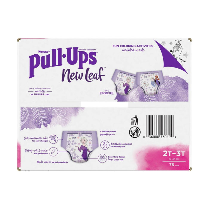 Pull-Ups New Leaf Girls' Training Pants - 2T-3T - 76ct