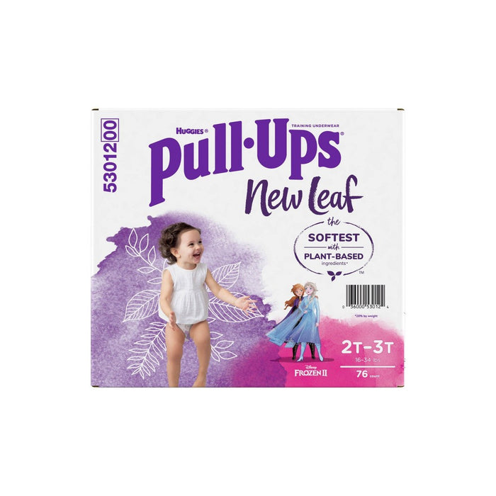 Pull-Ups New Leaf Girls' Training Pants - 2T-3T - 76ct