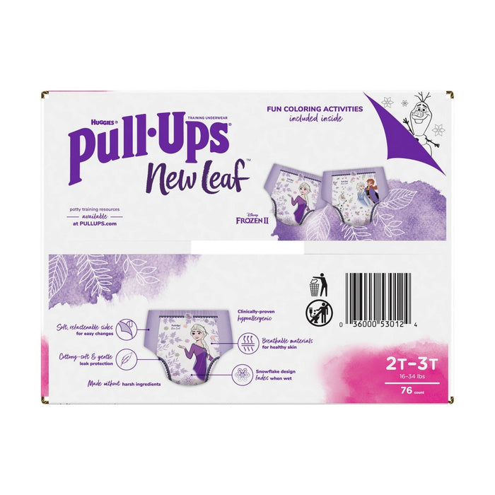Pull-Ups New Leaf Girls' Training Pants - 2T-3T - 76ct