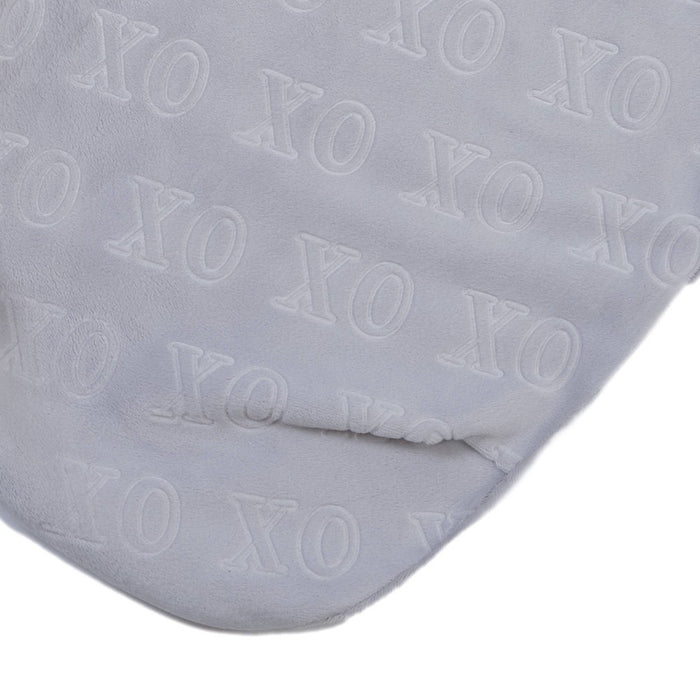SwaddleMe Original Soft & Cozy Velboa Swaddle Wrap 0-3 Months - Hugs & Kisses