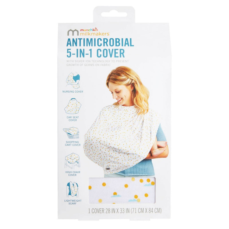 Munchkin Milkmakers Antimicrobial 5-in-1 Nursing Cover