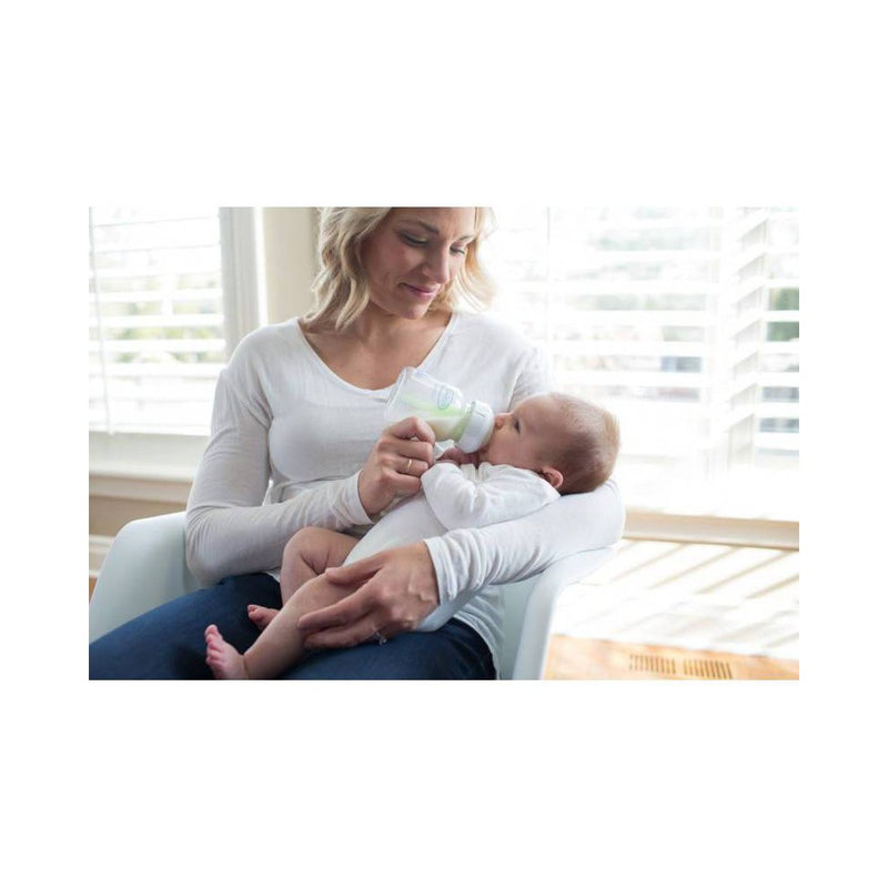 Dr. Brown's Options+ Wide-Neck Anti-Colic Glass Baby Bottle - 5oz/2pk