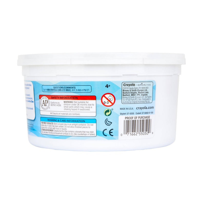 Crayola 2.5lb Air Dry Clay White
