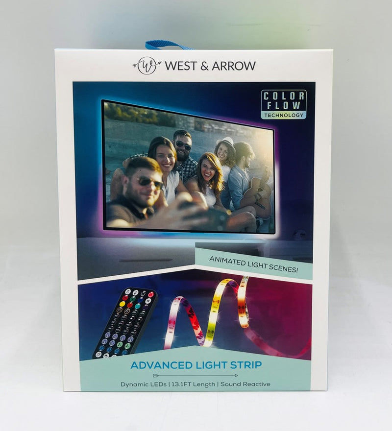 9.8' LED Flexible RGB Strip Lights - West & Arrow