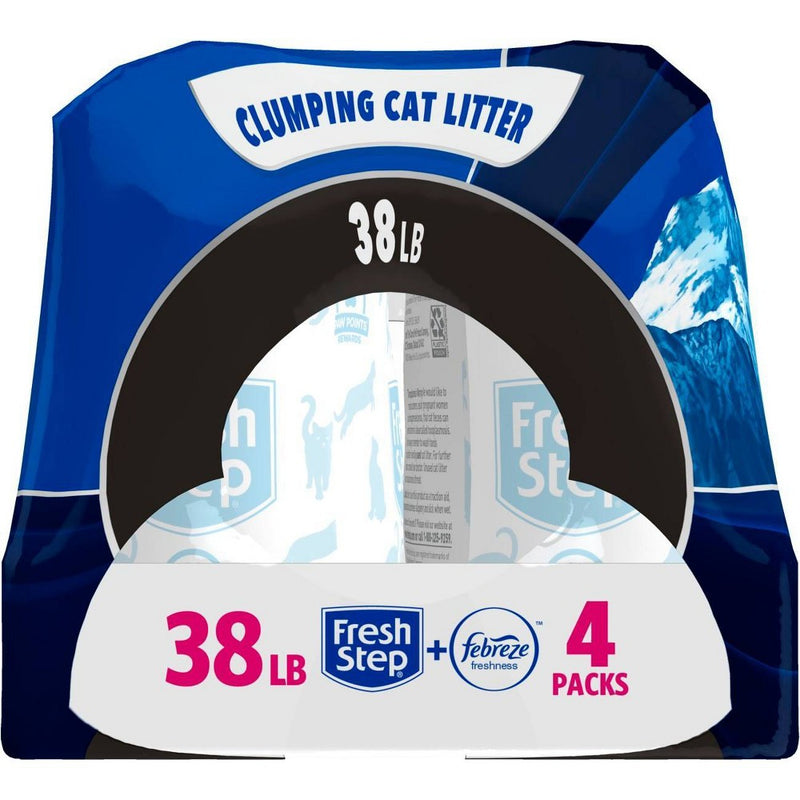 Fresh Step Extreme Scented Litter with the Power of Febreze Clumping Cat Litter - Mountain Spring - 38lb (LOCAL PICKUP ONLY)