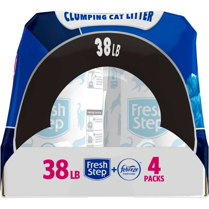 Fresh Step Extreme Scented Litter with the Power of Febreze Clumping Cat Litter - Mountain Spring - 38lb (LOCAL PICKUP ONLY)