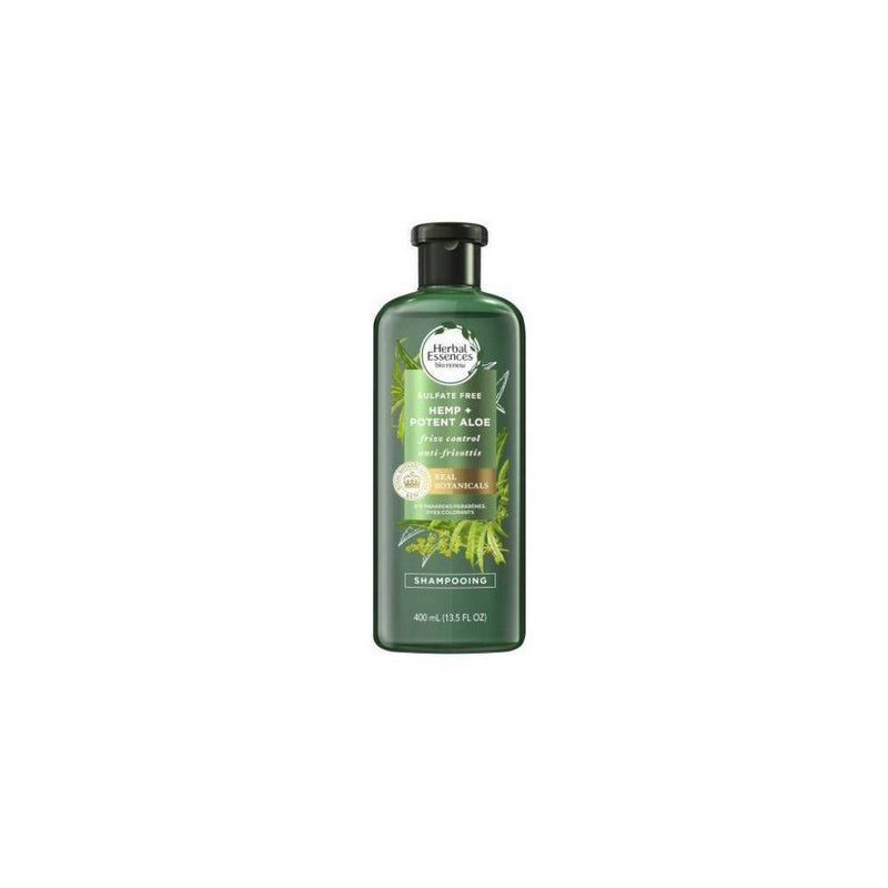 Herbal Essences bio:renew Hemp + Potent Aloe Sulfate Free Shampoo Frizz Control - 13.5 fl oz