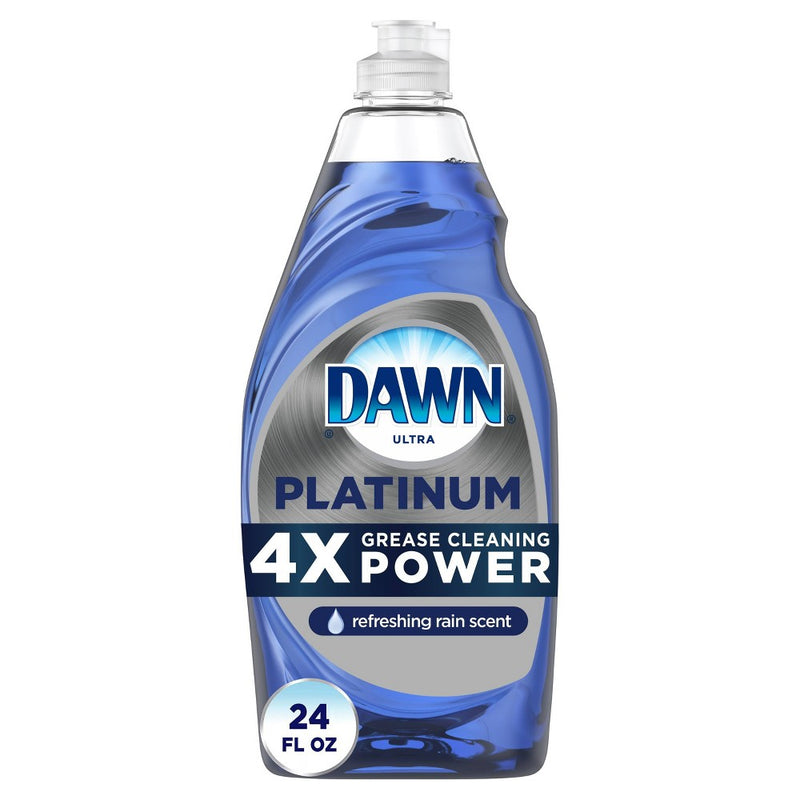 Dawn Platinum Liquid Dish Soap - Refreshing Rain Scent - 24 fl oz