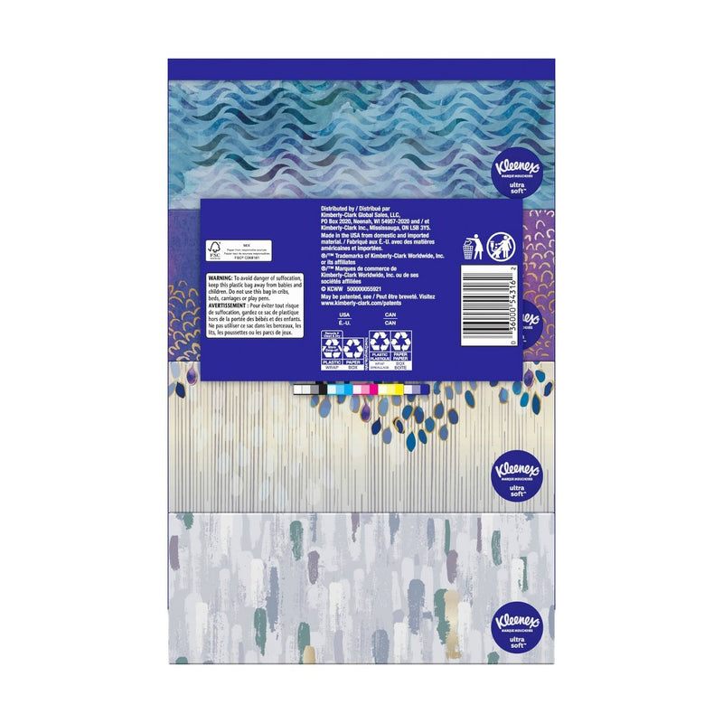 Kleenex Ultra Facial Tissue Box - 4pk/120ct