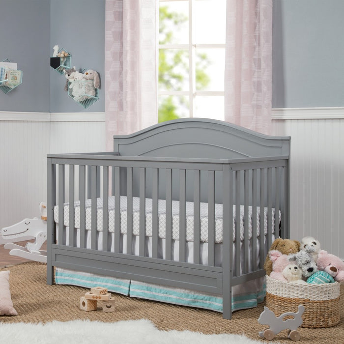 DaVinci Charlie 4-in-1 Convertible Crib, Greenguard Gold Certified - Gray (LOCAL PICKUP ONLY)