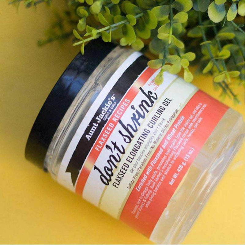 Aunt Jackie's Flaxseed Don't Shrink Curling Gel - 15oz