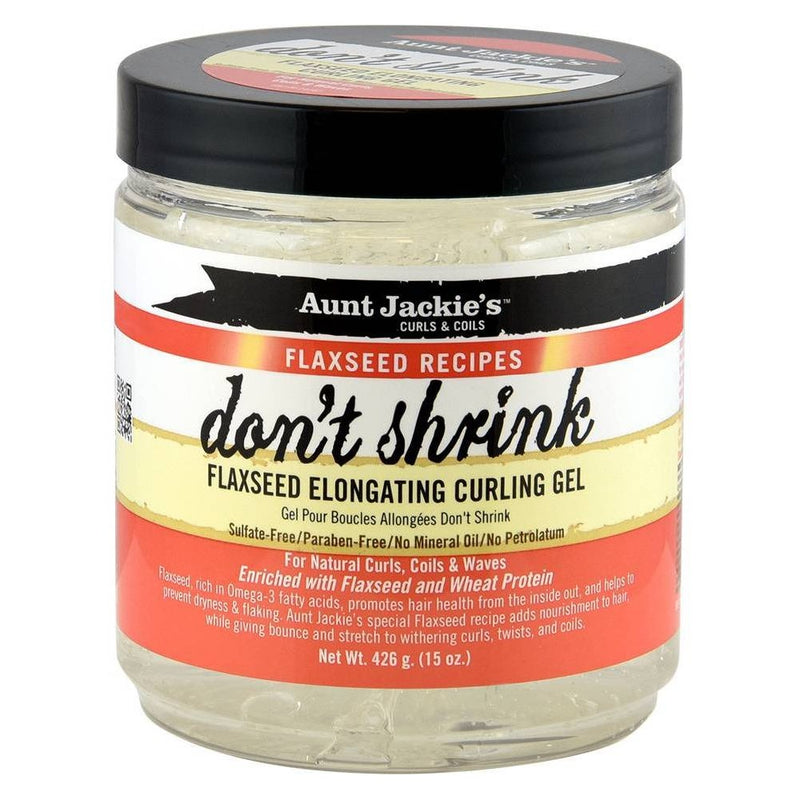 Aunt Jackie's Flaxseed Don't Shrink Curling Gel - 15oz