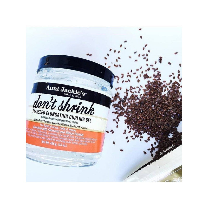 Aunt Jackie's Flaxseed Don't Shrink Curling Gel - 15oz