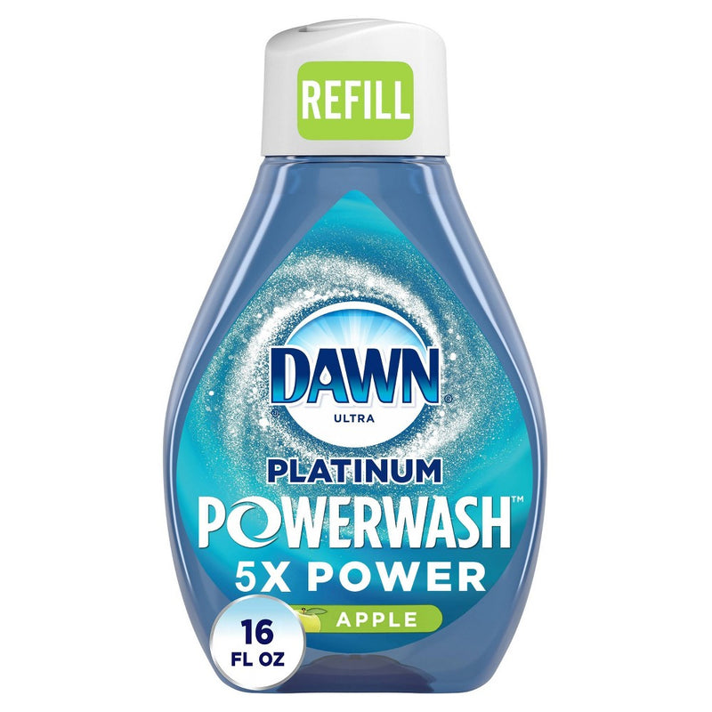 Dawn Platinum Powerwash Dish Spray, Dishwashing Dish Soap - Apple Scent Refill - 16oz