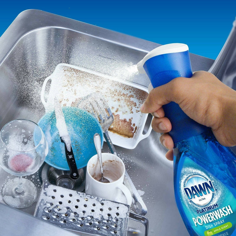 Dawn Platinum Powerwash Dish Spray, Dishwashing Dish Soap - Apple Scent Refill - 16oz