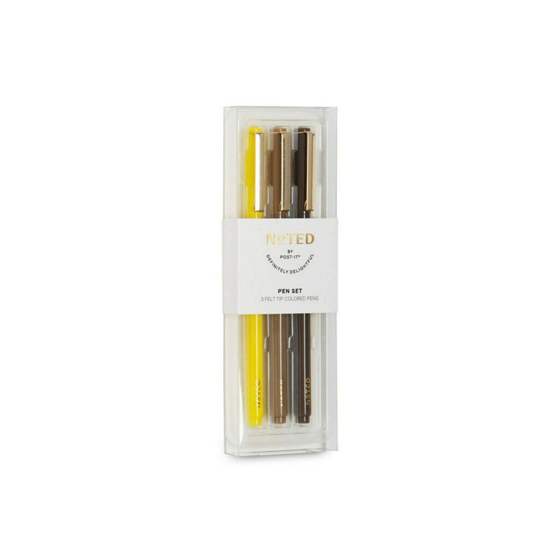 Post-it 3pk Pens 0.5mm - Neutral