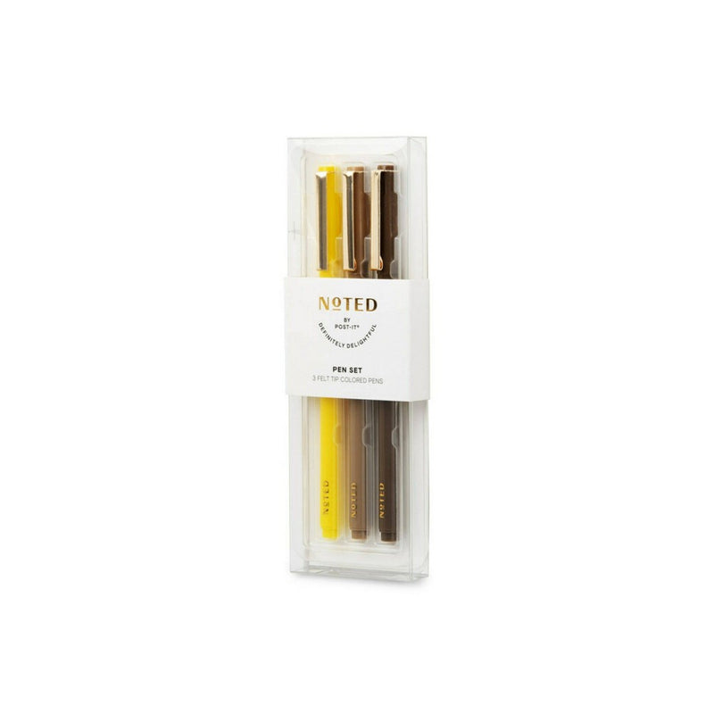 Post-it 3pk Pens 0.5mm - Neutral