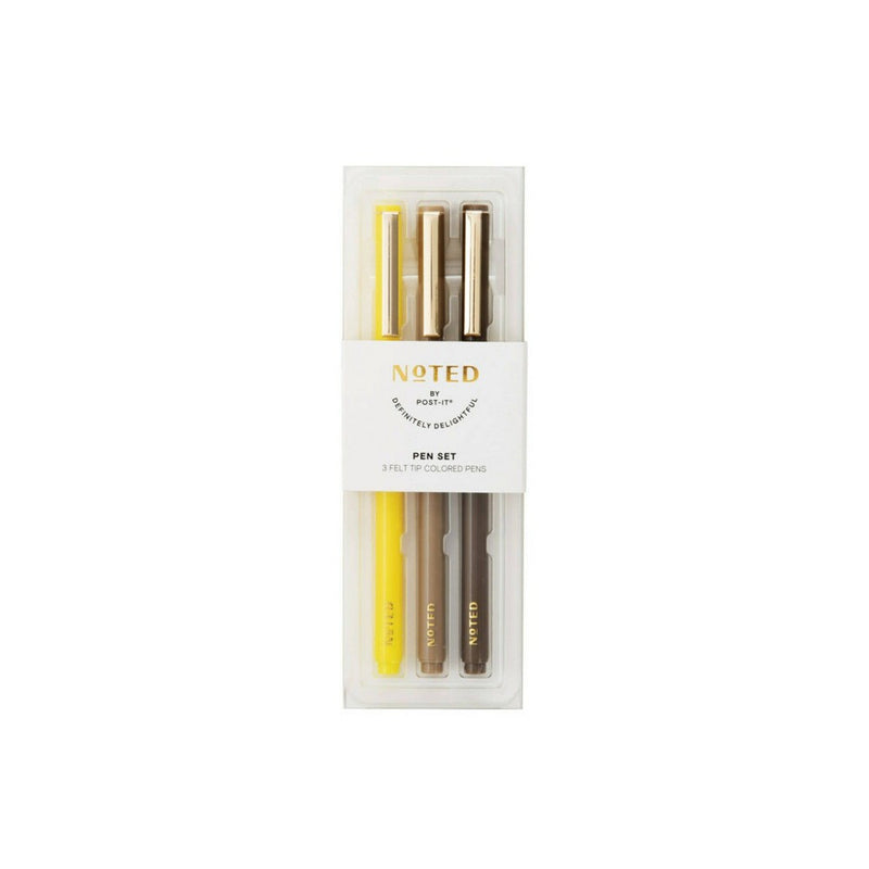 Post-it 3pk Pens 0.5mm - Neutral