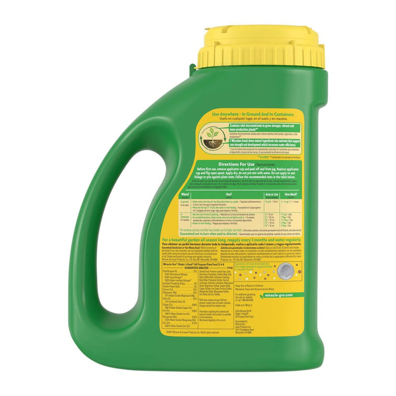 Miracle-Gro Shake 'N Feed All Purpose Continuous Release Plant Food 4.5lb