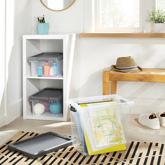 Medium Latching Clear Storage Box - Brightroom™