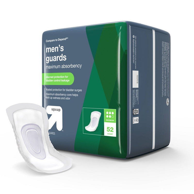 Men's Guards for Adult Incontinence Care - Maximum Absorbency - 52ct - up & up™