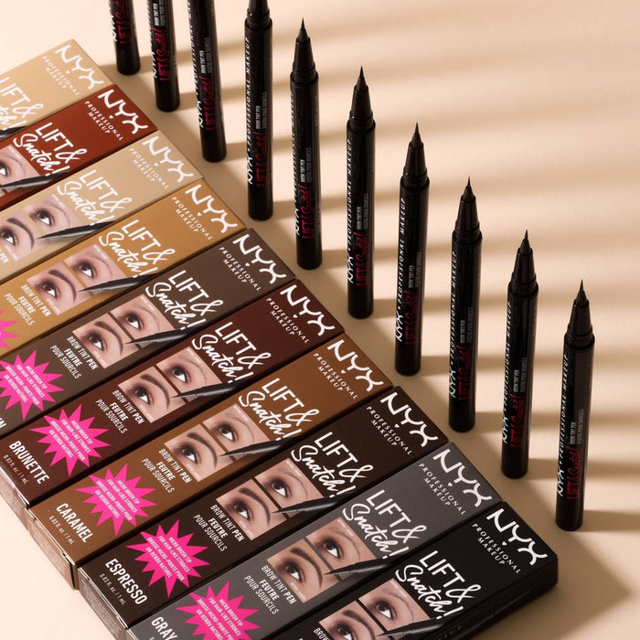 NYX Professional Makeup Lift N Snatch! Brow Tint Pen - Soft Brown - 0.03 fl oz