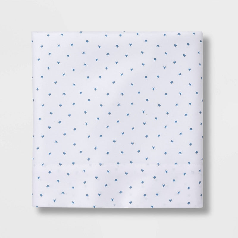 Full Micro Star Flat Sheet Separates Blue - Pillowfort™
