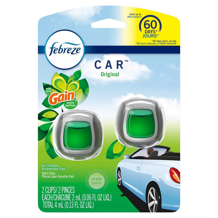 Febreze Car Gain Original - 2ct