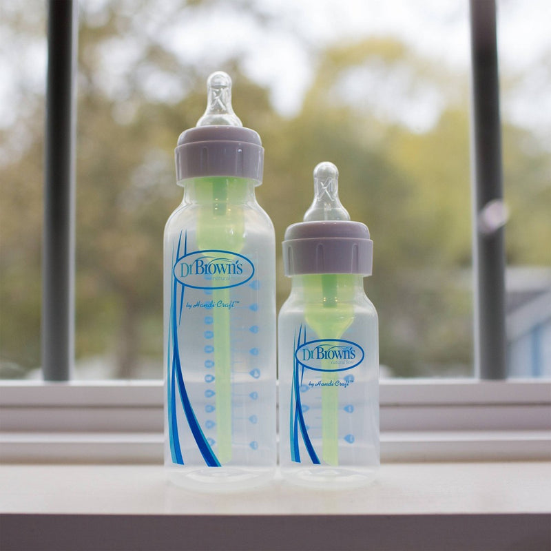 Dr. Brown's Narrow Baby Bottle Nipples - Level 3 - Medium Fast Flow - 6 Months+