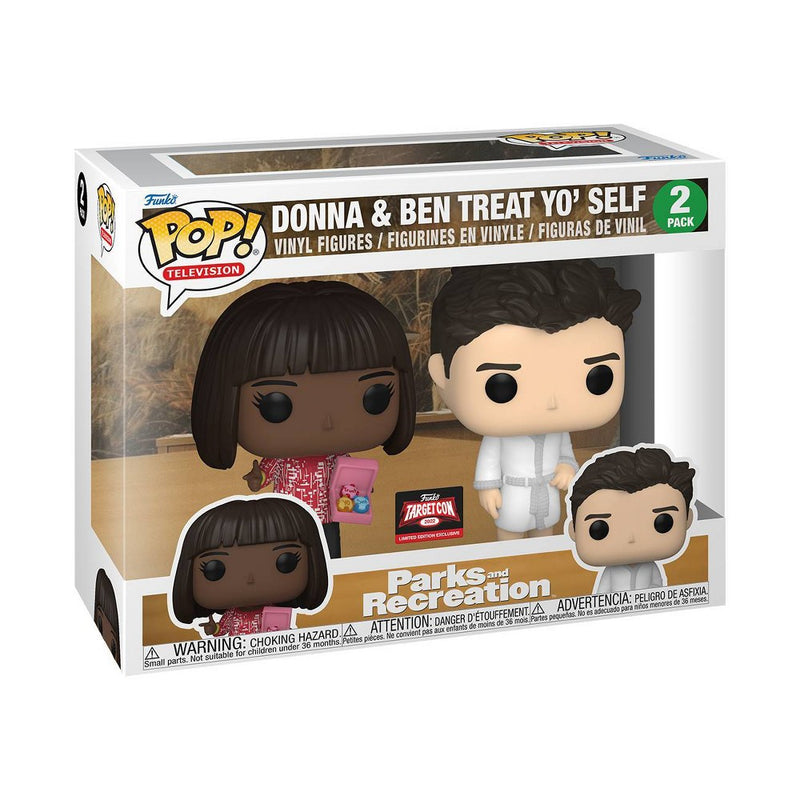 Funko POP! TV: Parks & Recreation - 2pk Treat Yo'Self (Target Exclusive)