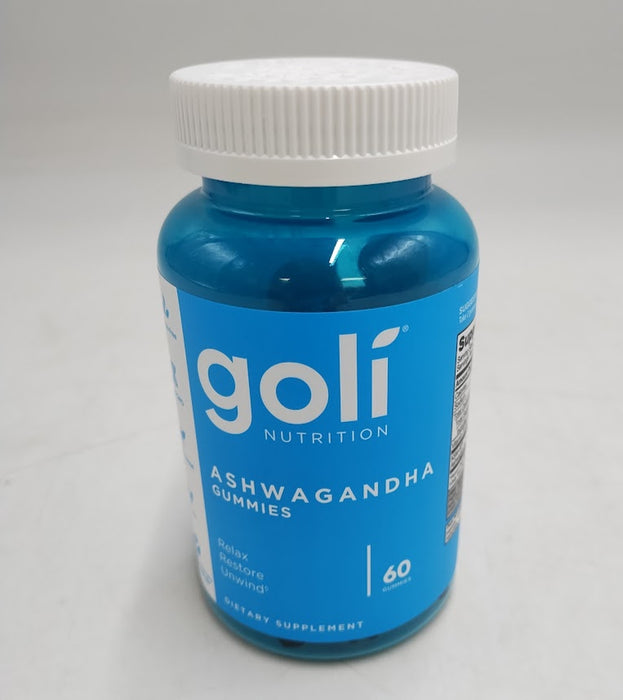 Goli Nutrition Ashwagandha Gummies - 60ct EXP 04/2027