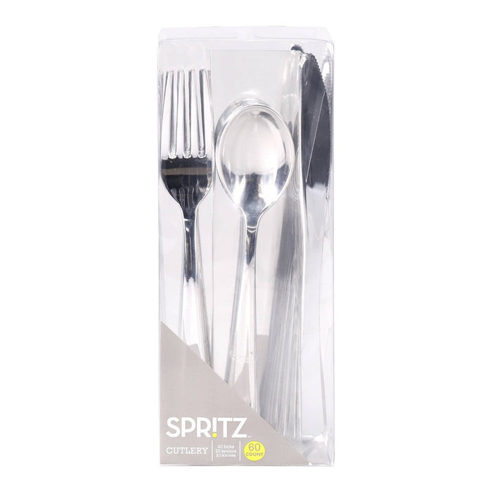60ct Cutlery Silver - Spritz™