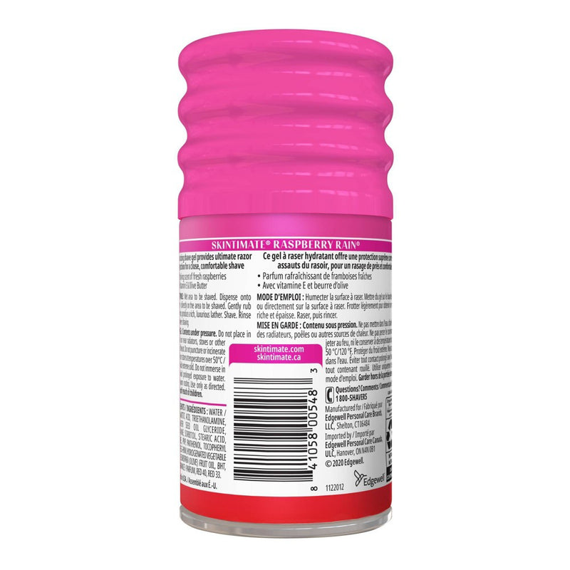 Skintimate Signature Scents Raspberry Rain Women's Shave Gel - Trial Size - 2.75oz