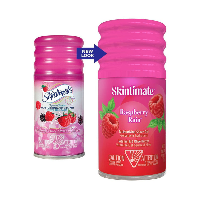 Skintimate Signature Scents Raspberry Rain Women's Shave Gel - Trial Size - 2.75oz