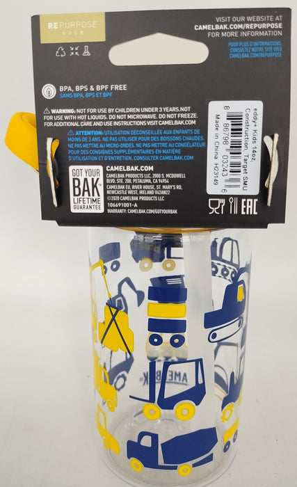 CamelBak Eddy+ 14oz Kids' Tritan Renew Water Bottle - Construction