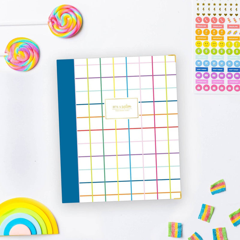 2022-23 Academic Planner 3-Ring Binder Matte 11"x9" Off Grid - The Home Edit for Day Designer