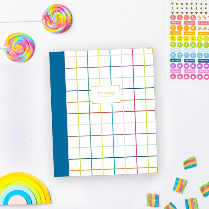 2022-23 Academic Planner 3-Ring Binder Matte 11"x9" Off Grid - The Home Edit for Day Designer